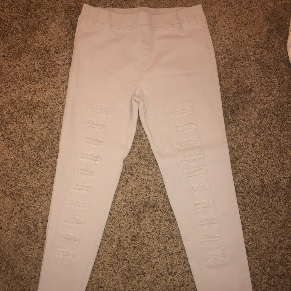 High waist Umgee distressed jeggings